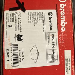 Brand new VW AUDI A3, TT, Golf, Passat, Touran Brembo FRONT Brake PADS 