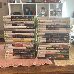 Various Xbox and Xbox 360 Games