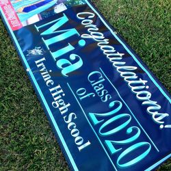 High School Grad Banner 2ftx5ft