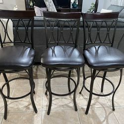 Bar Stools  3 For $60