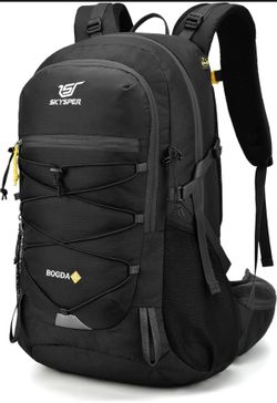 SKYSPER Bogda 35L Black hiking backpack, lightness, durability, safety- New