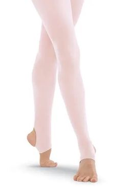 Pink Stirrup Tights