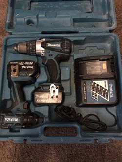 Makita 18v drill set