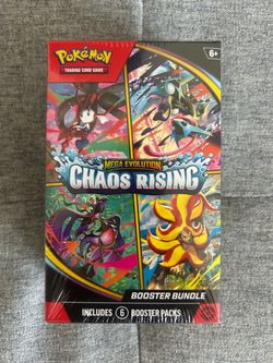 Pokemon Mega Evolution Chaos Rising Booster Bundle