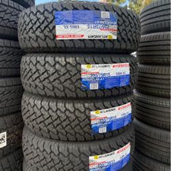 235/75/15 All Terrain Set De Nuevas Llantas 