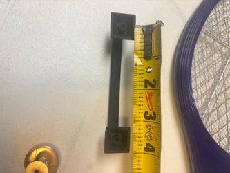 Matte black handles