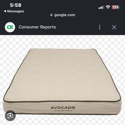 Avacado cal king mattress