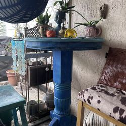 Wood Pub Tall Table With Glass Top