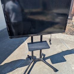 TV w/ Mobile Cart