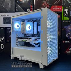 White AM5/DDR5 Gaming PC