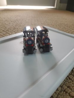 Two Small Lego Trains