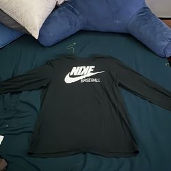 Nike Long Sleeve Baseball Tee Shirt 