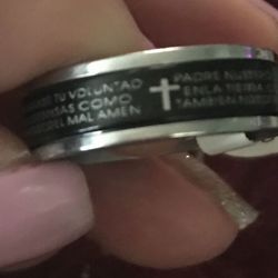 NEW Stainless Steel Bands( Spanish Padre nuestro ) SALE  $13 🍀