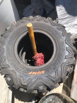 4 NEW SunF AT19x7-8  ATV Tires