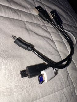 USB to Micro USB Short Cables Lot