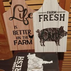 Farm kitchen signs 