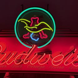 Vintage Budweiser light