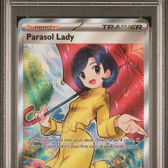 POKEMON CARD PARASOL LADY 238 PARADOX RIFT  PSA 10