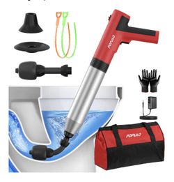 POPULO Electric Toilet Plunger / Drain Unclogger (Like New)