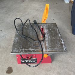 7” Portable Wet Cutting Tile Saw 