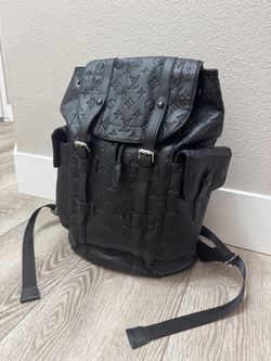 High quality leather designer backpack