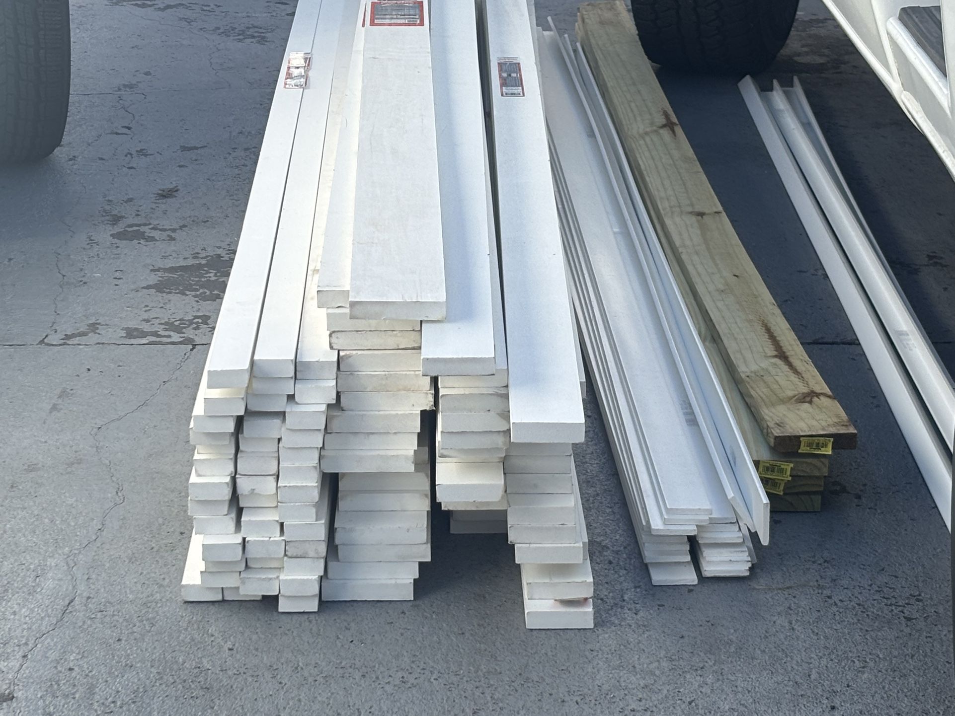 Cellular Pvc Trim 3 Different Sizes