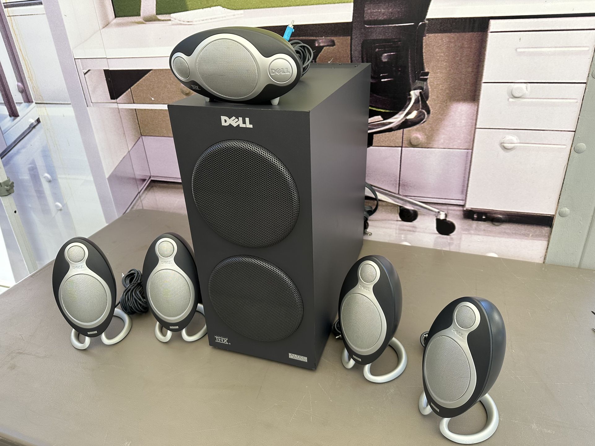 Dell Altec Lansing ADA995 THX Speaker System w/ Super Subwoofer