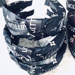 Black LV Headbands