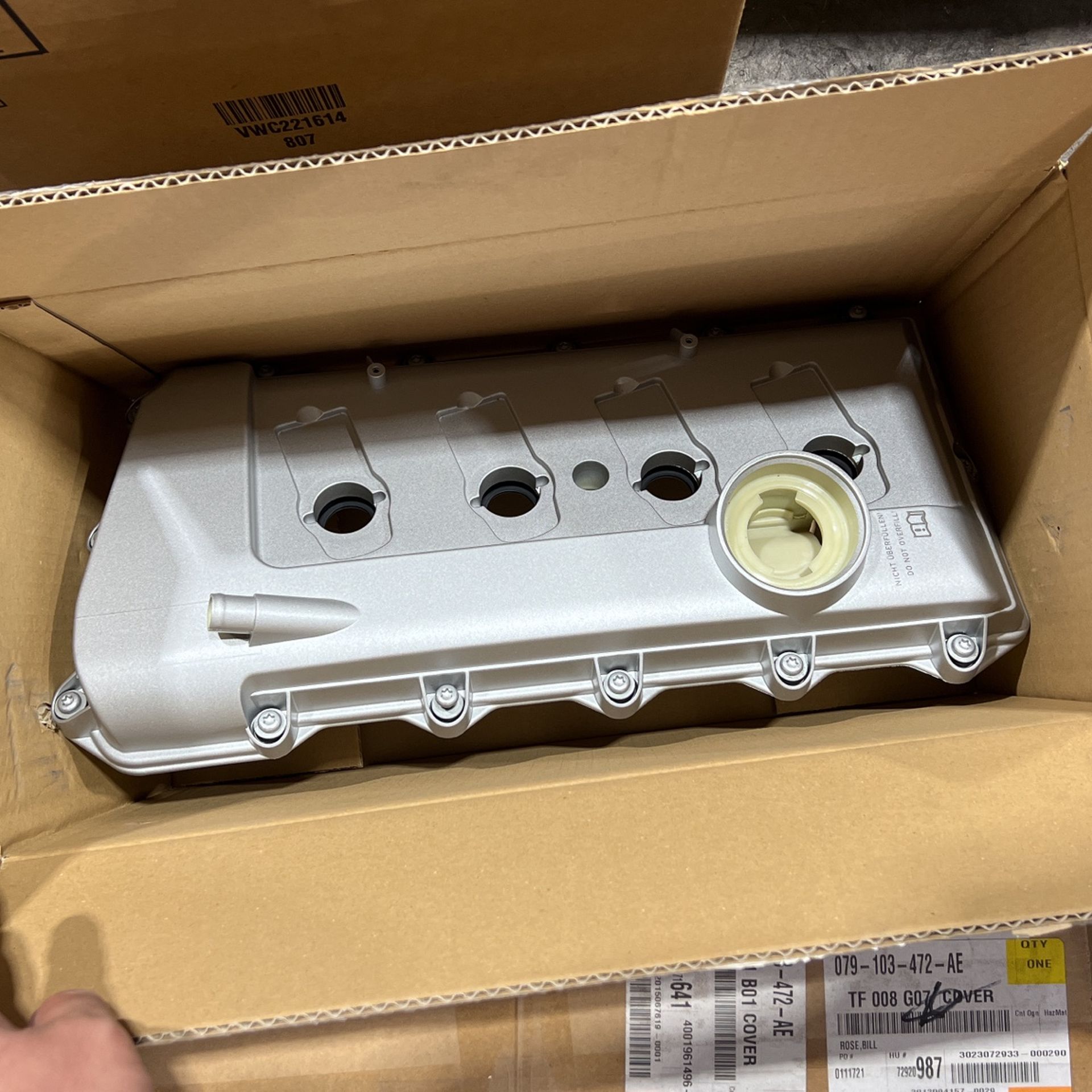 B6 And b7 Audi s4 Left And Right Valve Covers - New