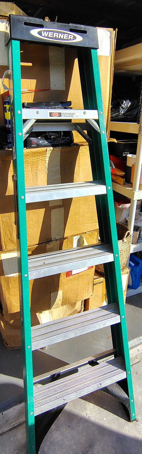 Werner F206 Type II 6' Fiberglass Step Ladder