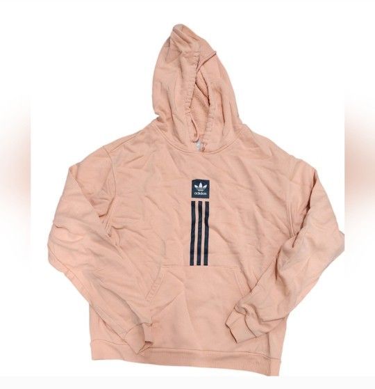 Adidas Size Medium Peach Hoodie