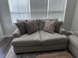 Sofa and loveseat