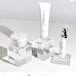 Lorde + Belle 3 Piece Anti Aging Skin Care Regimen MSRP $199 New In Box