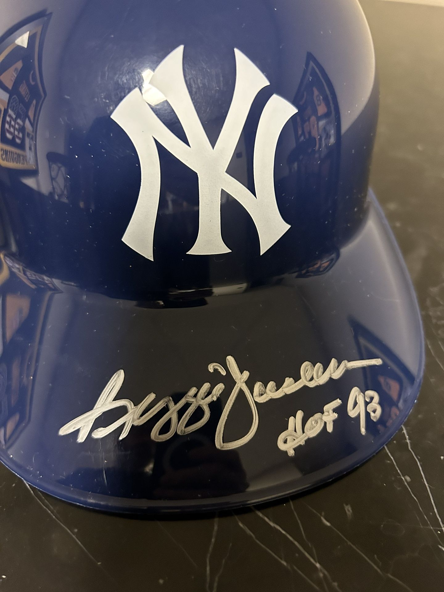 Reggie Jackson Helmet