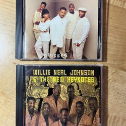 2 GOSPEL CD Willie Neal Johnson Keynotes & Straight Company Plugged In