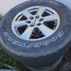 Ford Stock Chrome 18” Rims