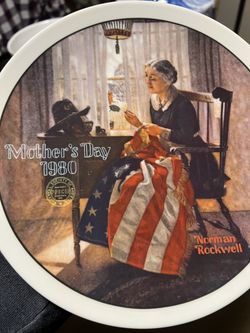 1980 Norman Rockwell “A Mothers Pride”