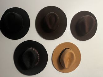 Set of 5 Wide Brim Hats -$35 gets you all 5!