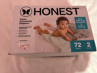 Honest Company Size 2 Diapers 72 Count