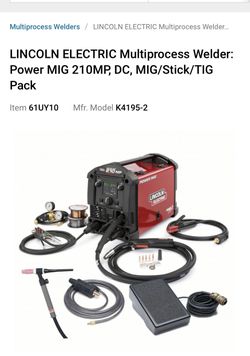 Welder Lincoln Modelo210