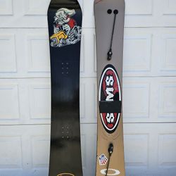 Vintage Snowboards Snow Board SIMS K2