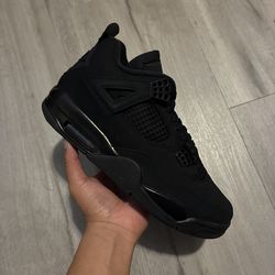 Jordan 4 Retro Black Cat sizes 9-10-10.5-11-12