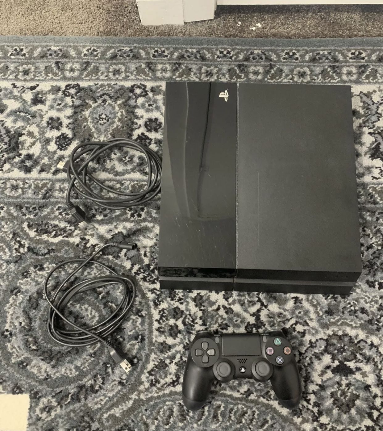 PlayStation 4 ps4 with controller