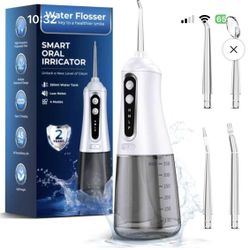 Aionor Portable Rechargeable Water Flosser Smart Oral Irrigator