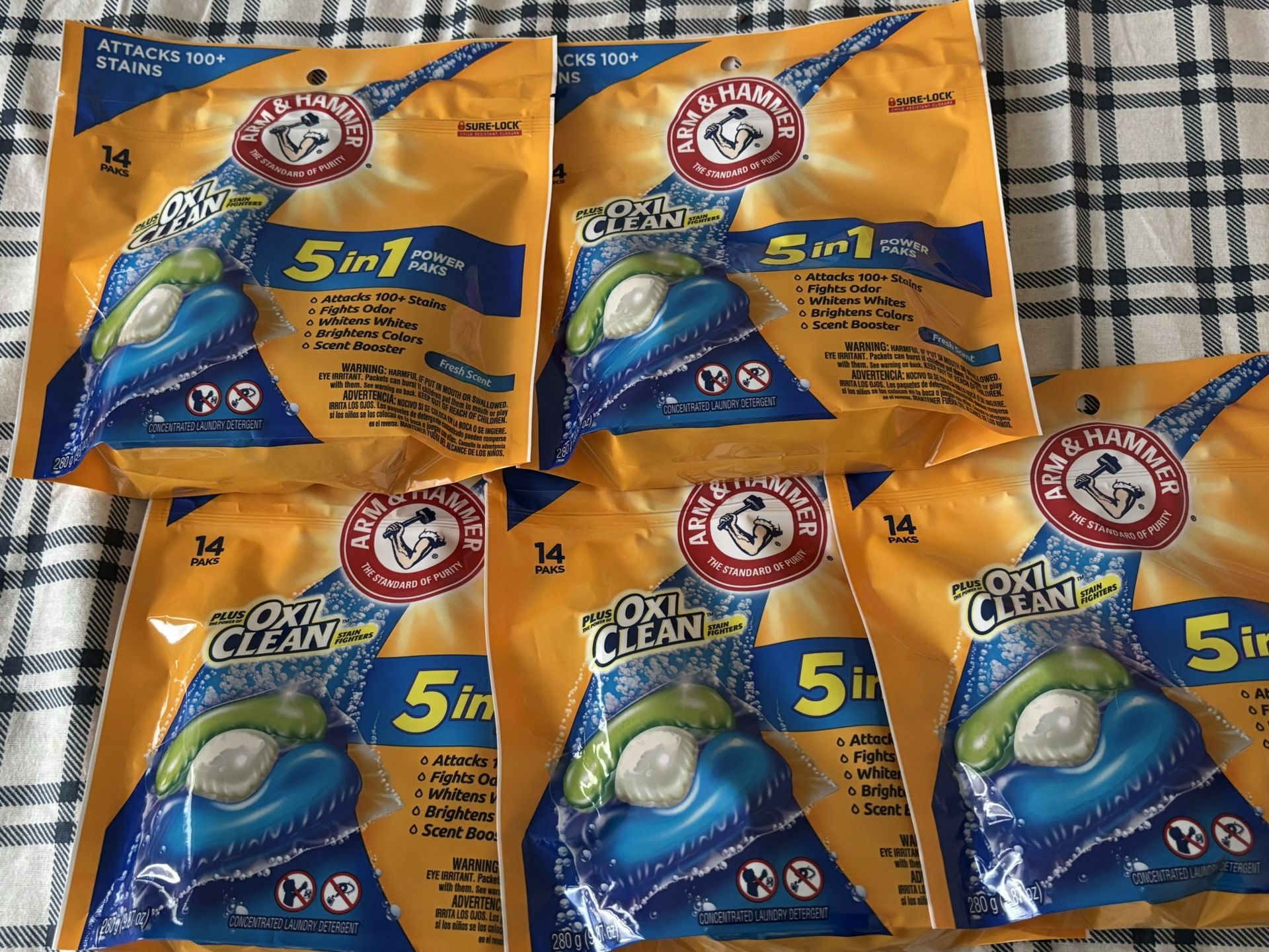 Arm&Hammer 5in1 paks