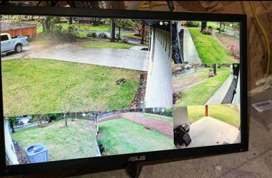 6 Camaras De Seguridad - 6 CCTV Security Cameras With Recorder ❗️INSTALLED❗️INSTALADAS 💯