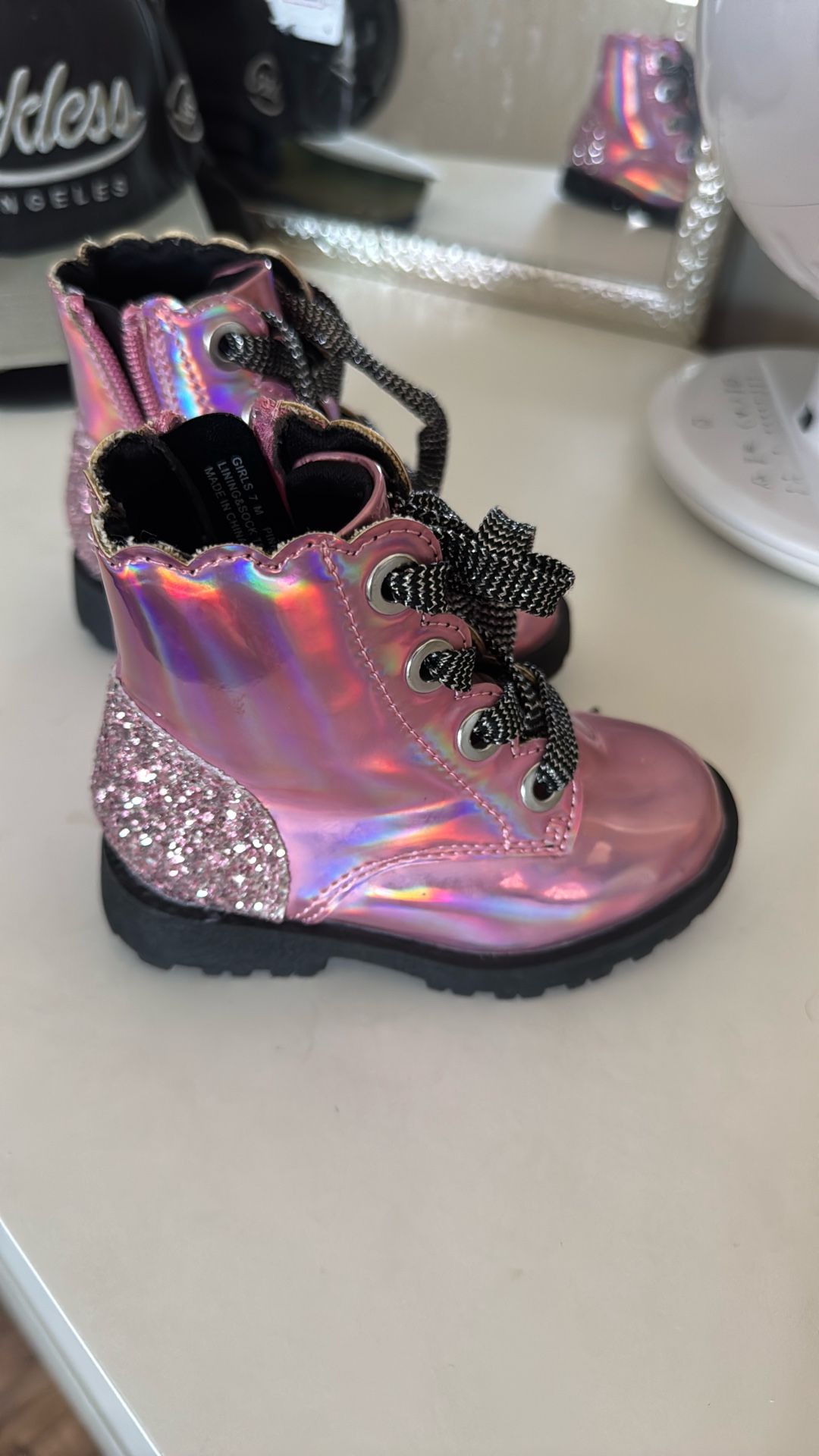 Toddler Girls Size 7 New Boots