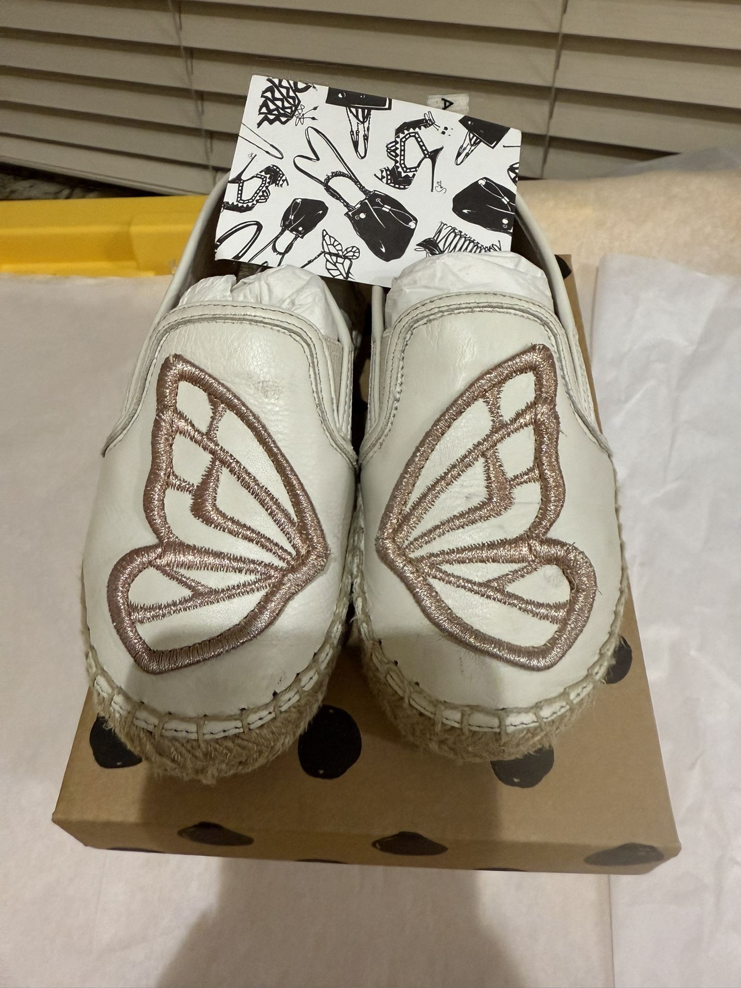 Sophia Webster Toddler Espadrille Size 28