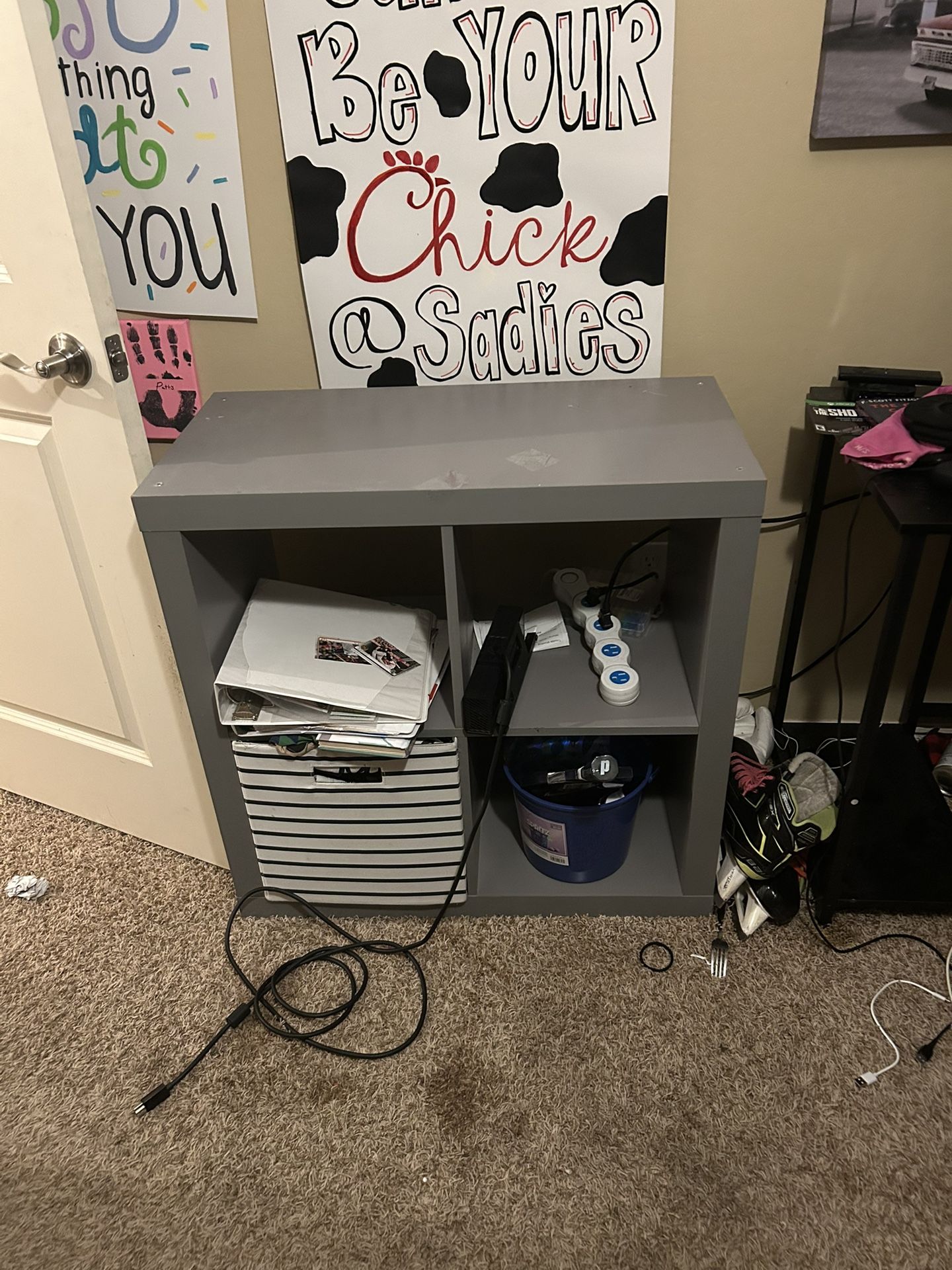 Grey Dresser/ Side Table