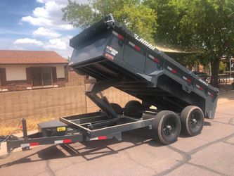 2024 Lamar Dump Trailer 6’4x12’